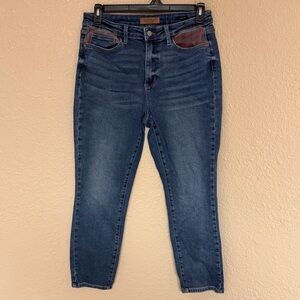 Judy Blue Dark Wash Cropped Jeans